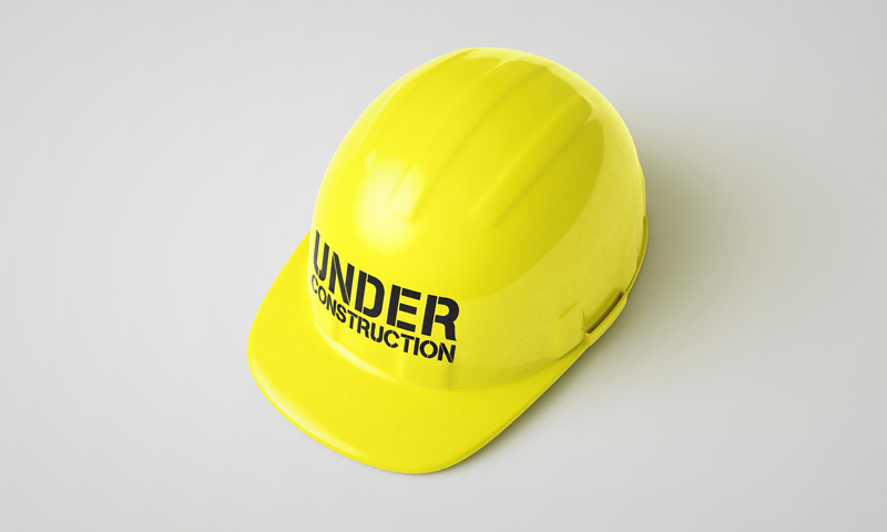 yellow helmet
