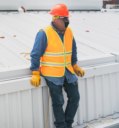 technician dressed in work clothes