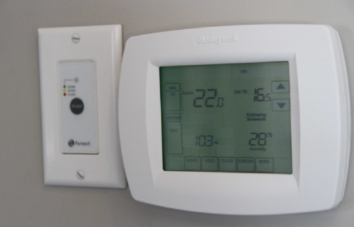 programmable thermostat