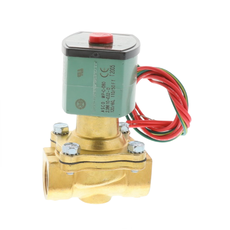 Asco 8210G35 Brass Solenoid Valve NEMA4X Enclosure
