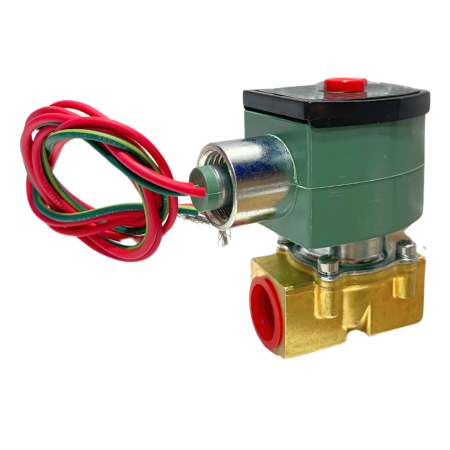 Asco 8210G202 Solenoid Valve 2-Way Normally Closed 1/2" NPT 120 VAC