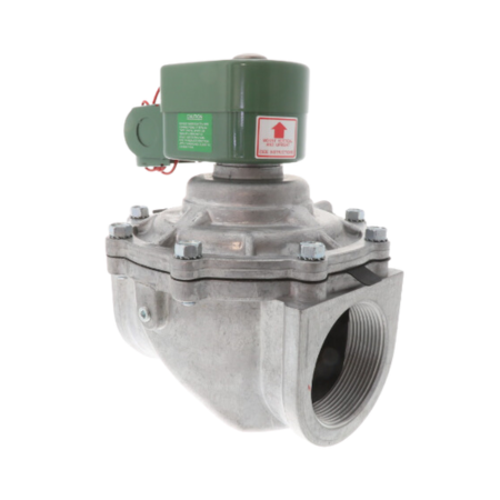 Asco S261SH02N3LK4 Pilot-Operated Gas Shutoff Valve Normally Closed 120V 3” NPT 0-25 psi