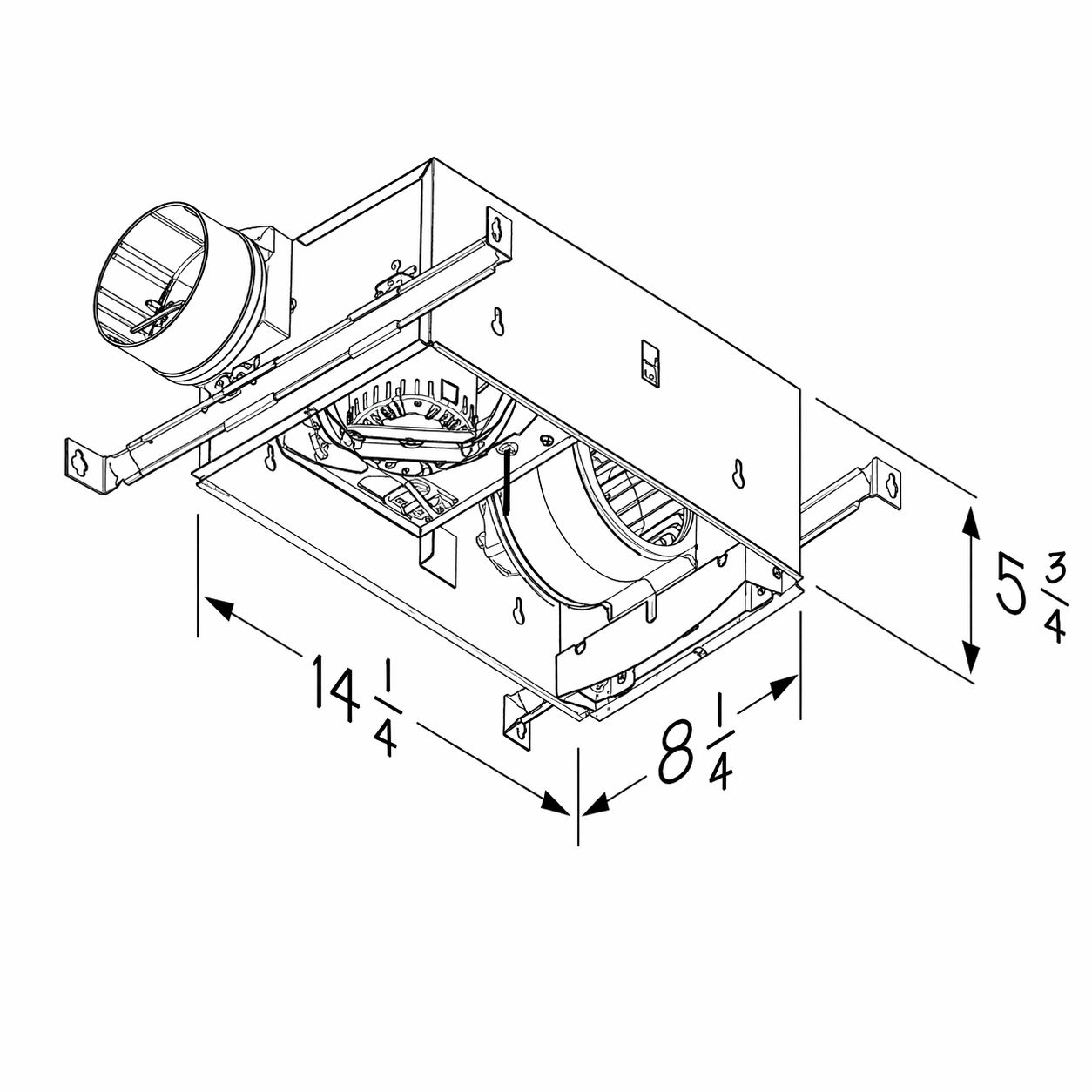 Exhaust Fan, Heater, and LED Light Combo BROAN-NuTone BHFLED80