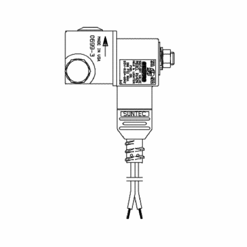 Beckett 21441CU Suntec Solenoid Shut Off Valve Drawing