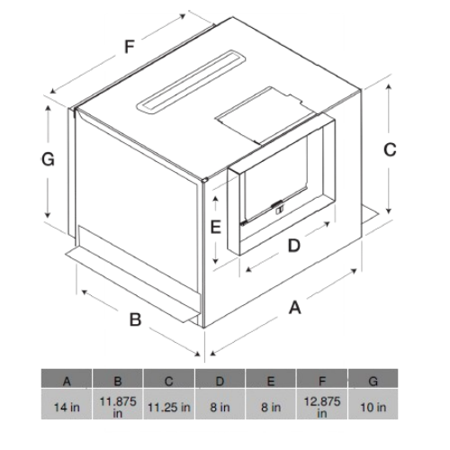 CSP Inline Fans Galvanized Steel Housing