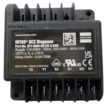 Copeland Compressor 998-0520-00 Motor Protector INT69 SC2 Diagnose