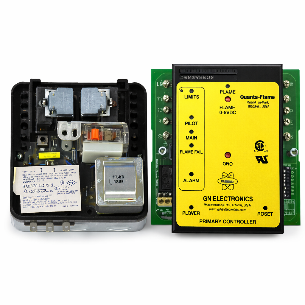 HVAC Ultraviolet Configurable Timing GN Electronics 5004-890-0000 Flame Safeguard Controller