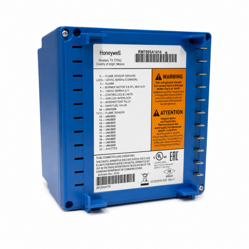 Genuine Honeywell RM7895A1014 Burner Control for Automatic Fired Gas