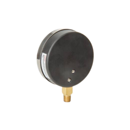 H.O. Trerice 600CB3502LA100 Analog Gauge 1/4 NPT 3.5-inches Dial 0-100 psi Cast Aluminum Bottom Mount