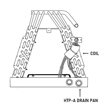 HTP-A Drain Pan Illustration