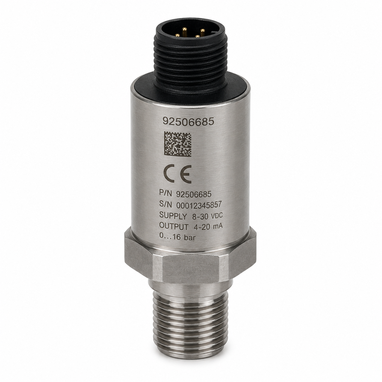HVAC 1/2" Male National Pipe Thread Pressure Transducer Grundfos Pumps 92506685