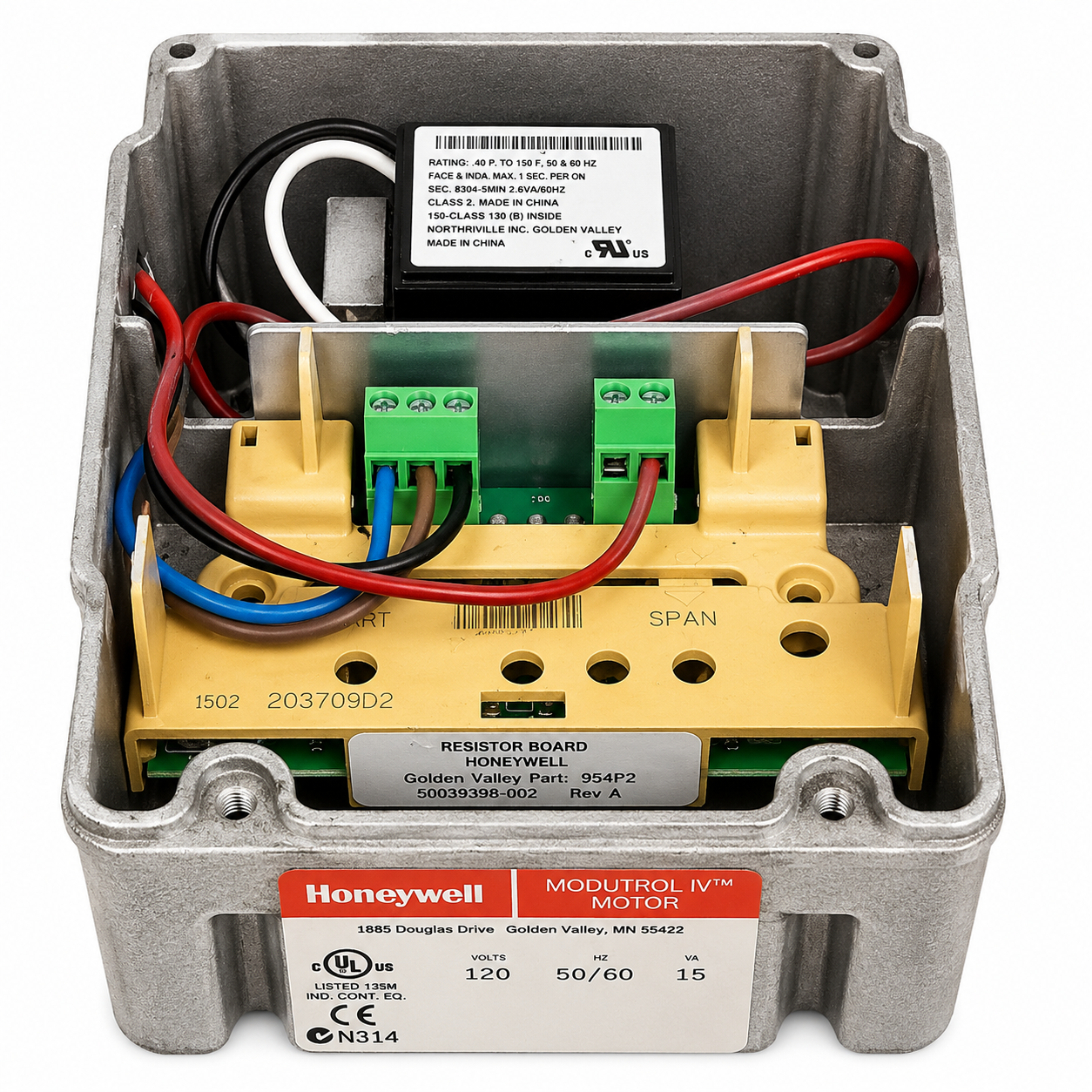 HVAC Die-Cast Aluminum Modutrol IV Motor