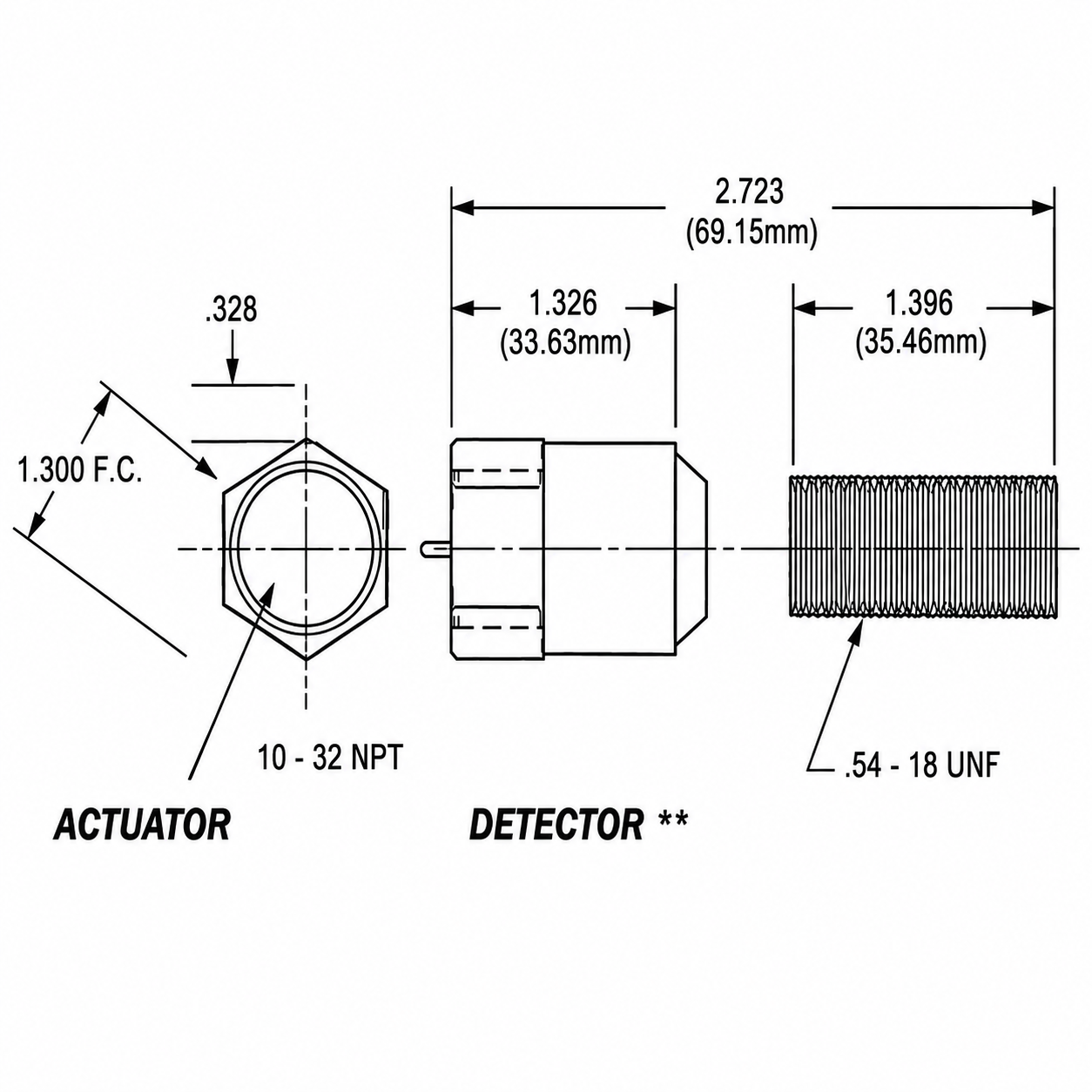 HVAC Single Pole Double Throw Sensor