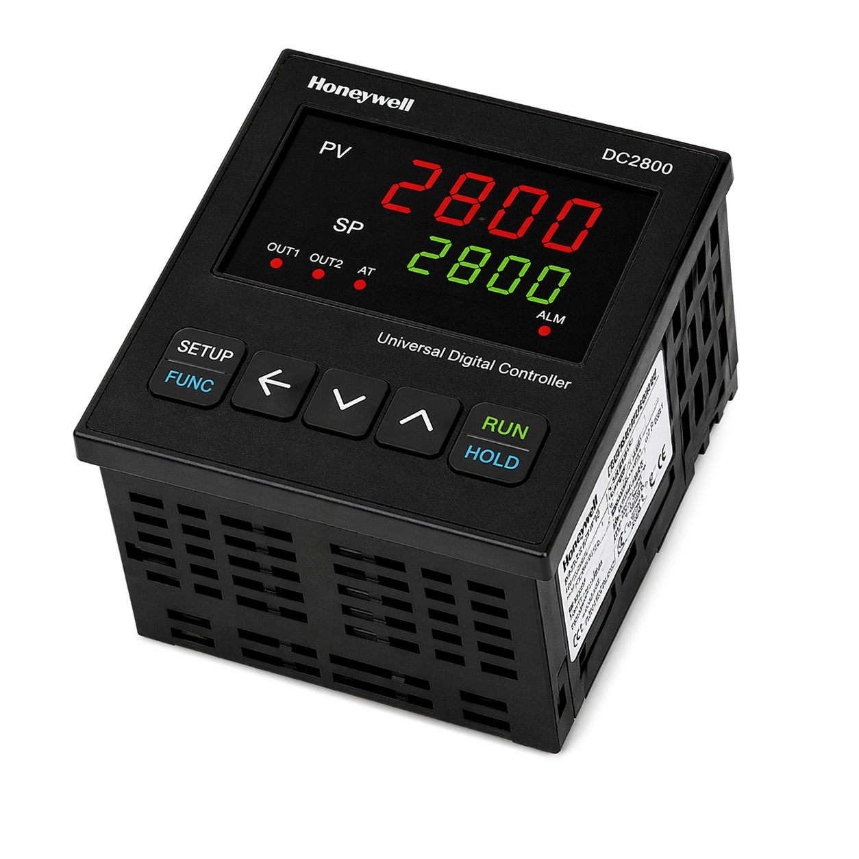 Limit Controller 1/4 DIN panel-mounted Honeywell DC2800EE1L01002000 Universal Digital Controller