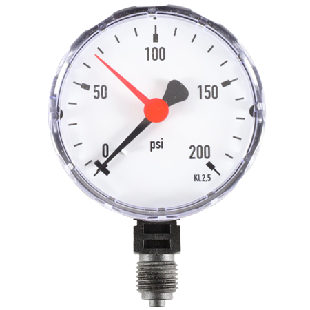 Honeywell F76S1007 Water Filter with 0 to 200 psi Gauge