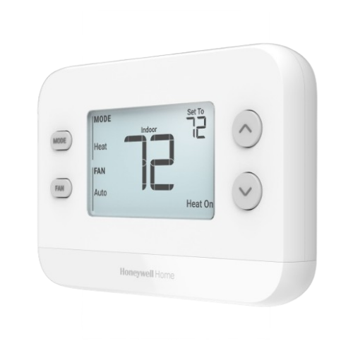 Dual-powered Honeywell Resideo TH1110U4000 FocusPRO N100