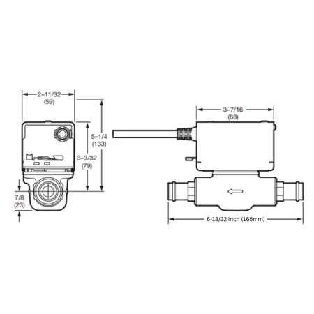 Honeywell Resideo V8043E1411 Zone Valve 1/2" Pro Press Illustration