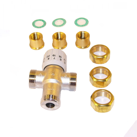 Honeywell AM100R-UT-1 Union Thread Mixing Valve 1/2"