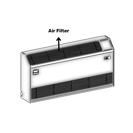 Liebert 183917P1 Black Air Filter Assembly N/R