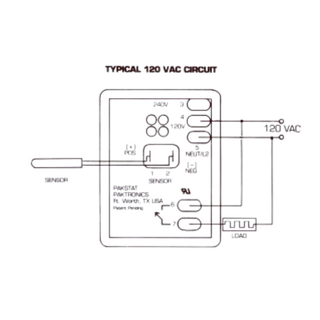 Maxitrol P14A0318-901 Pakstat Series 1 50-250F