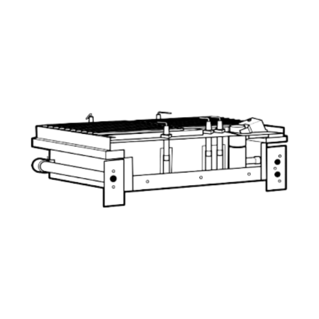 Rheem-Ruud RTG20006UF Upper Burner Assembly Illustration