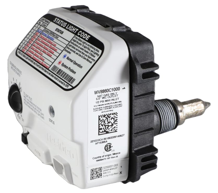 Rheem SP20867B Natural Gas Control