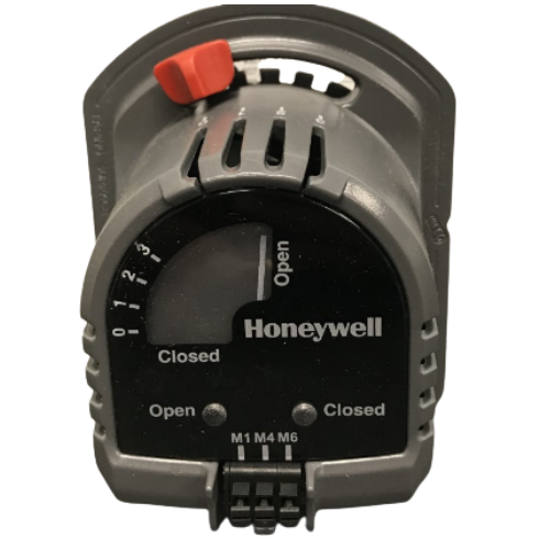 Honeywell ZD6X6TZ Parallel Blade Damper 2-Position Spring Return 24V (6" Length x 6" Height)