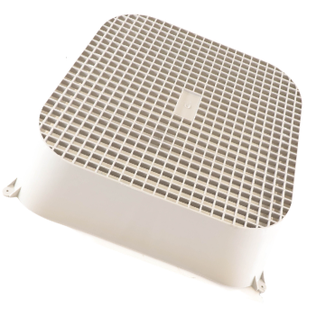 Heatcraft Refrigeration 5054F Gray Molded Plastic 18"