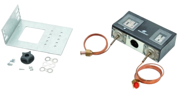 Copeland Compressor 985-CP2M-7K Dual Pressure Control Low 15" 0-100 PSI High 48" 100-450 PSI