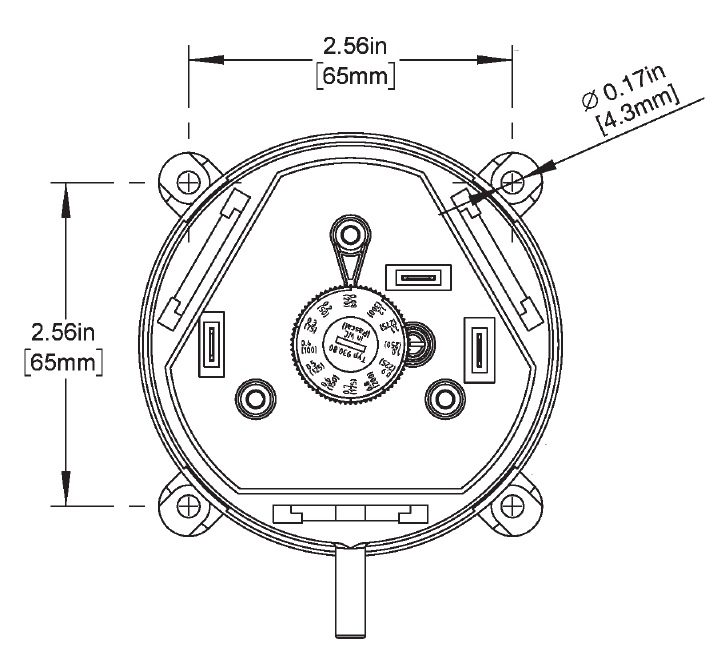 BAPI Beck Adjustable Pressure Switch
