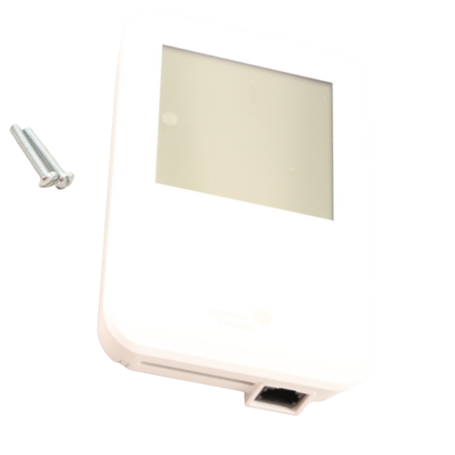Johnson Controls NSB8BHN240-0 Temperature Humidity White Sensor with Display Logo