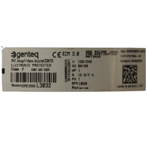 Lennox 33W13 ECM Motor 1 Hp 1050 RPM 120/240 V