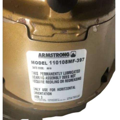 Armstrong Pumps 110108MF-397 Bearing Assembly with Impeller