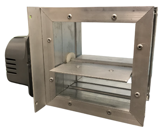 Honeywell ZD6X6TZ Parallel Blade Damper 2-Position Spring Return 24V (6" Length x 6" Height)