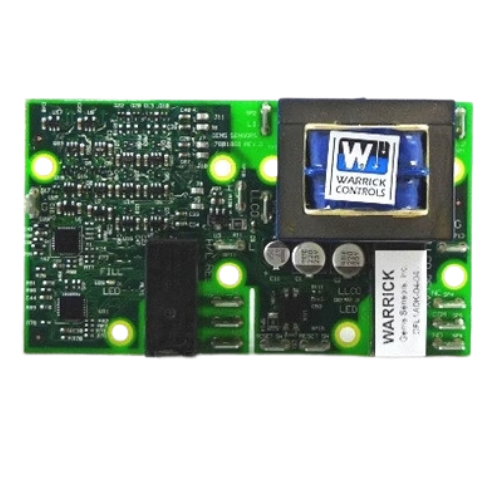 Warrick DFL1A0K0404 Dual Function Relay Output Control 10K Ohm Inverse Operating 120V 1/16" Panel Mount