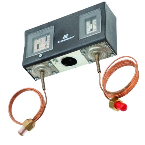 Copeland Compressor 985-CP2M-7K Dual Pressure Control Low 15" 0-100 PSI High 48" 100-450 PSI