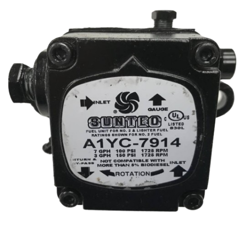 Suntec A1YC7914 Single Stage 1725 RPM Oil Pump