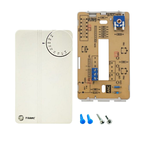 HVAC Trane THT1234 Wall Thermostat With Round Adjustable Setpoint