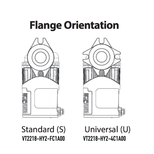 Taco VT2218 Circulator Pump Flange Orientation