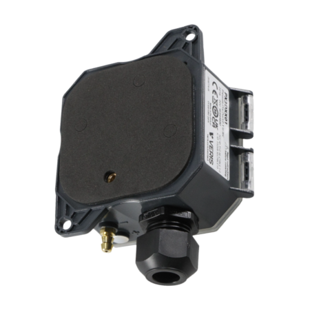 Veris PX3DXX01 Dry Media Differential Pressure/Air Velocity Transducer Back View