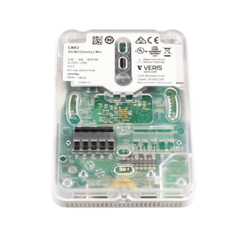 Veris CWE2 Carbon Dioxide Wall Sensor CO2 0-2000PPM