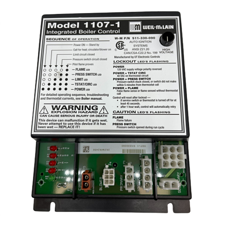 Weil McLain 511-330-090 Ignition Module 10-seconds Pre-Purge