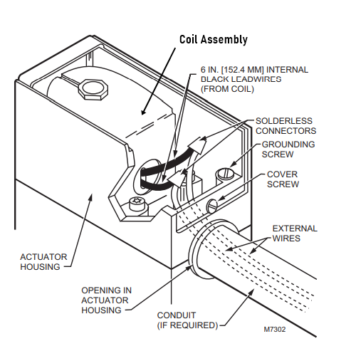 Honeywell 116931 Wiring Connection