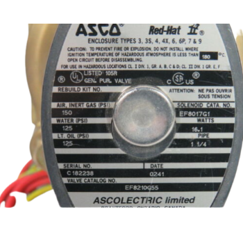 Asco EF8017G1 General Purpose Solenoid