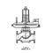 Sensus Model 121-16 Regulator