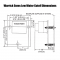 Warrick Series 26 Low Water Cut-Off Dimensions