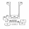 Pneumatic Actuators Field-Assembly Kit Barber Colman (Schneider Electric) AV-496 Valve Linkage Kit