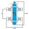 Hankison 1701-3 Air or Liquid Bypass Valve Bleed Type