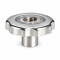 OEM Durable Silver-Colored Metal Alloy Fusible Valve Hand Wheel