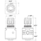 Watts R105-06C Regulator Dimensions